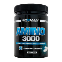 Комплекс аминокислот Ironman™ Amino 3000, 270 капс